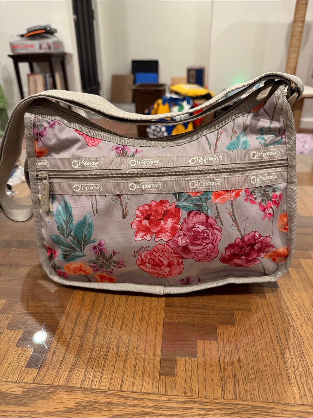 LeSportsac Floral Classic Hobo Bag - Picture 2 of 7